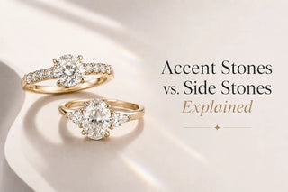 Accent Stones vs. Side Stones Explained
