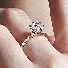 Side Stone Engagement Rings