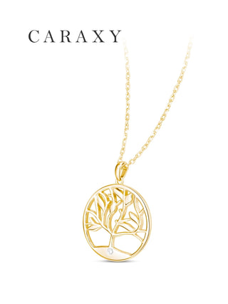 CARAXY Love-Forest Lab Grown Diamond Necklace