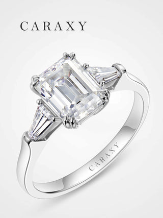 emerald-cut-lab-grown-diamond-three-stone-engagement-ring-in-18k-white-gold-caraxy