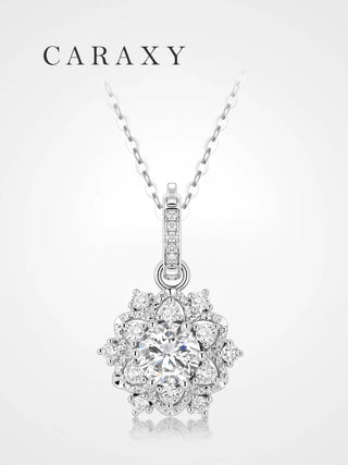 floral-halo-lab-grown-diamond-pendant-necklace-in-18k-white-gold-caraxy