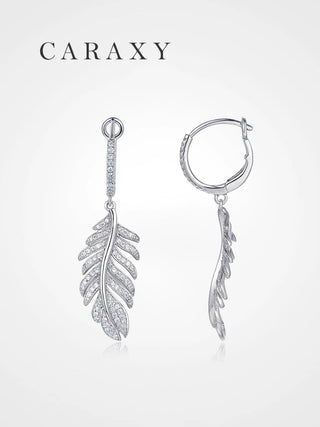 lab-grown-diamond-feather-earrings-side-view